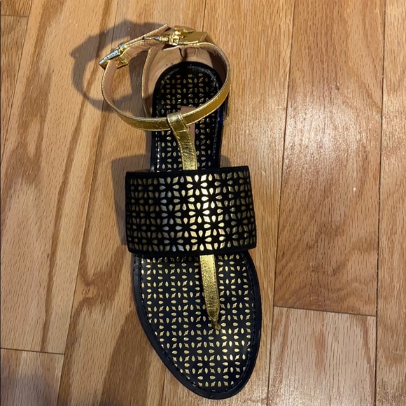 Alaia lazer cut suede and leather gladiator sandals size 40 - Picture 3 of 16